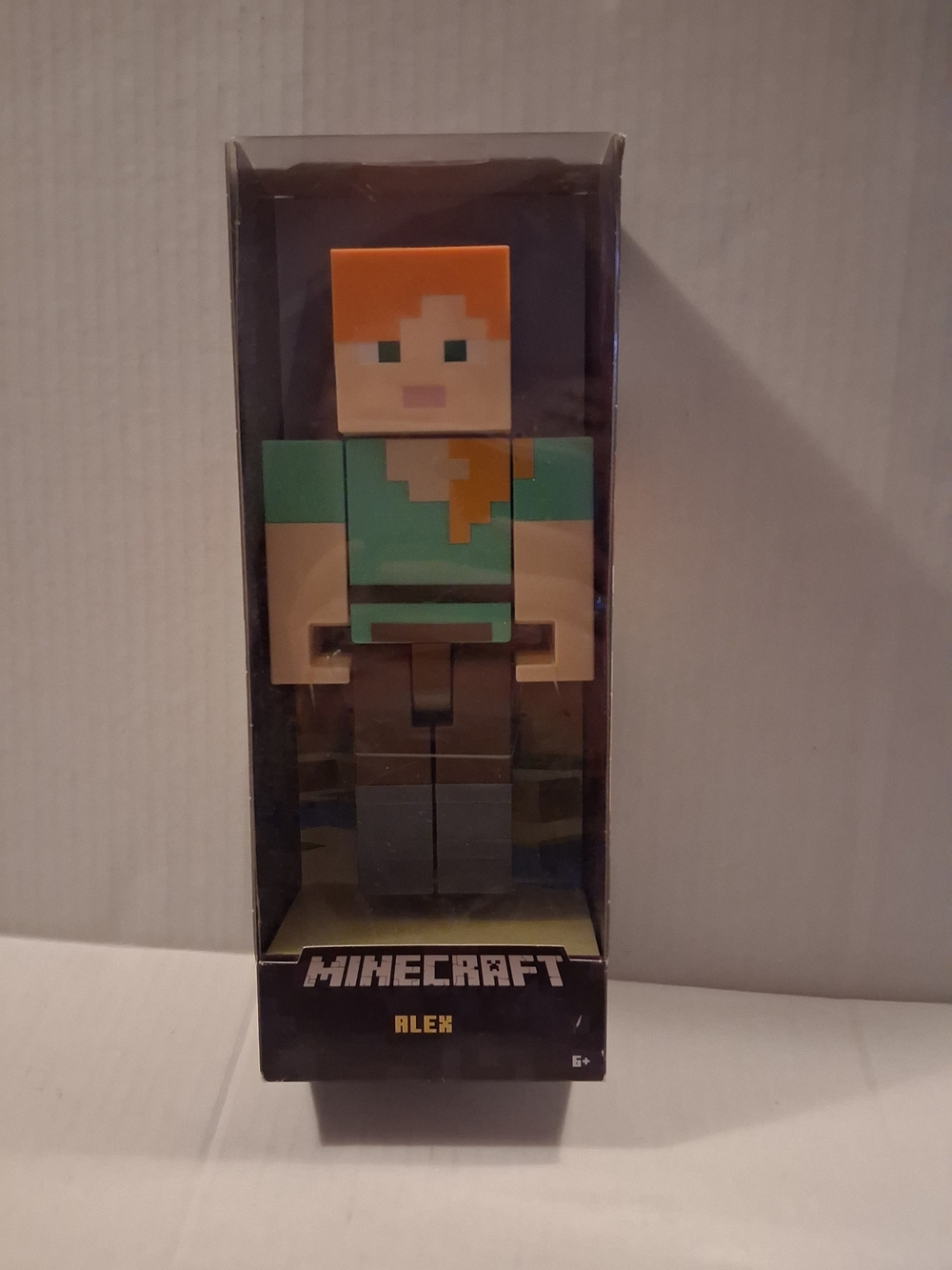 Minecraft Alex Action Figure - Green Shirt, Brown Pants